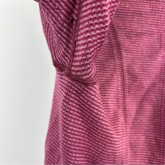 Lululemon Swiftly Long Sleeve Crew Red Wine Size 8 - Picture 7 of 9